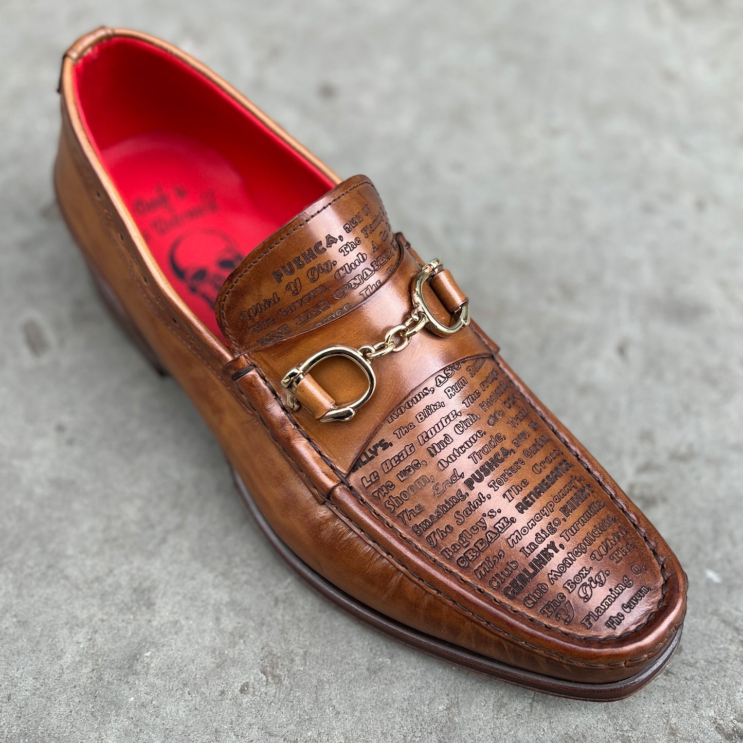 Jeffery West "Mandrake" Loafer Deco Caramel