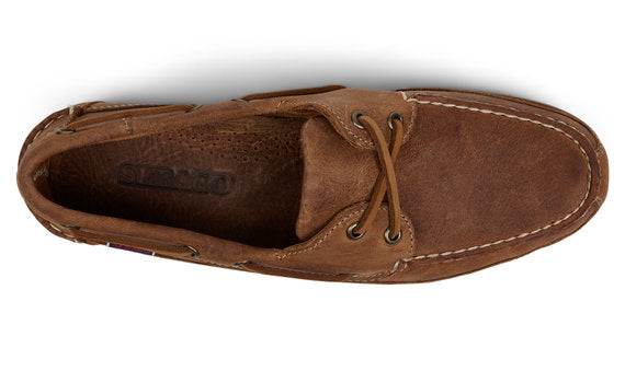 Sebago Schooner Vintage Leather Brown Tan 6010