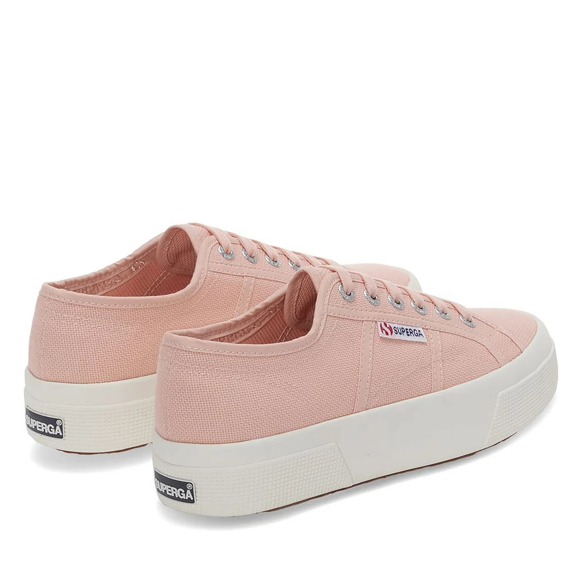 Superga Cotu Pink Blush Platform 2740 Canvas Trainer. Only size 3.5 left
